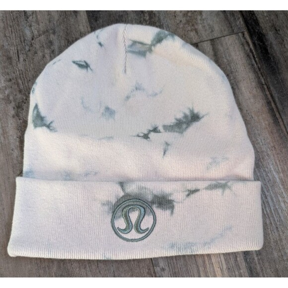 Lululemon Warm Revelation Beanie Tie Dye Size L/XL Unisex Great Used Condition - Picture 1 of 4